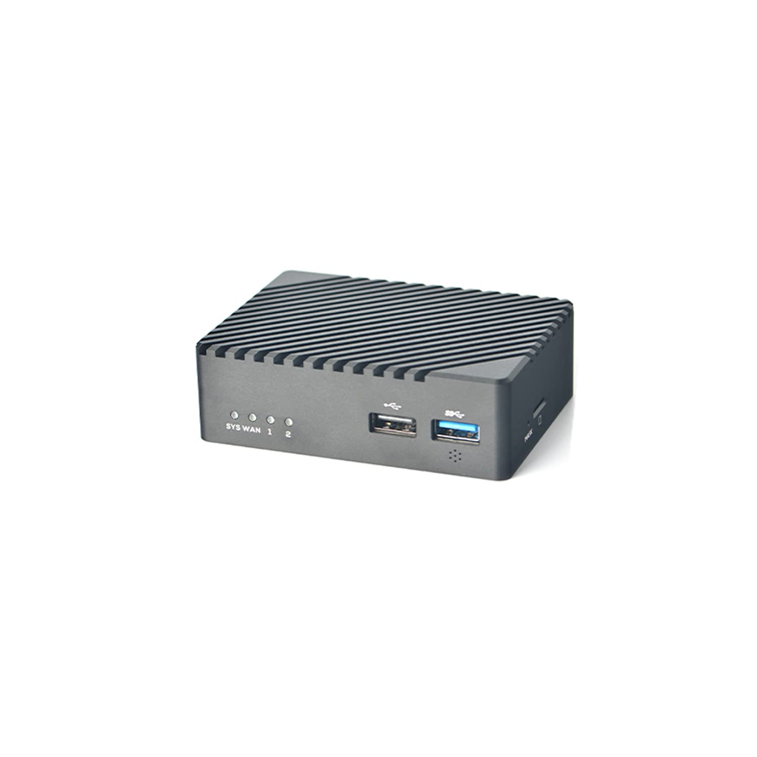 Nanopi R6S Mini Router OpenWRT mit DREI Gbps Ethernet Ports LPDDR4X 8 GB RAM basierend auf RK3588S Soc für IOT NAS Smart Home Gateway-Unterstützung Debian Ubuntu (mit Metallgehäuse, 8+64 GB)