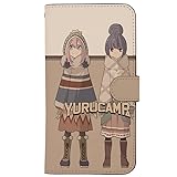 二次元コスパ 『ゆるキャン△』 ゆるキャン△ なでしこ＆リン 手帳型スマホケース158