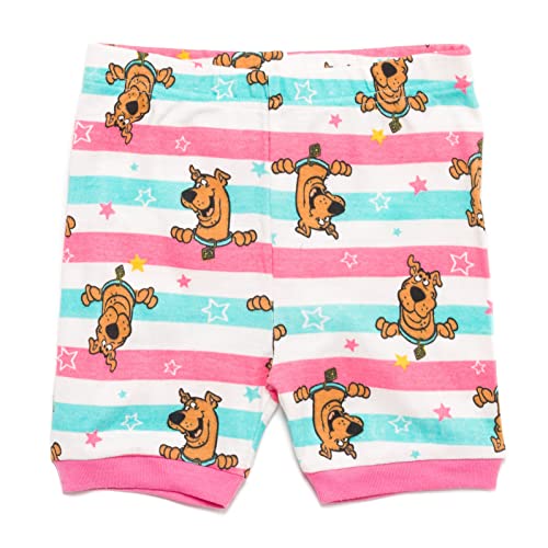 Scooby-Doo! Girls Pullover Pajama Shirt and Shorts Sleep Set Toddler to Big Kid3
