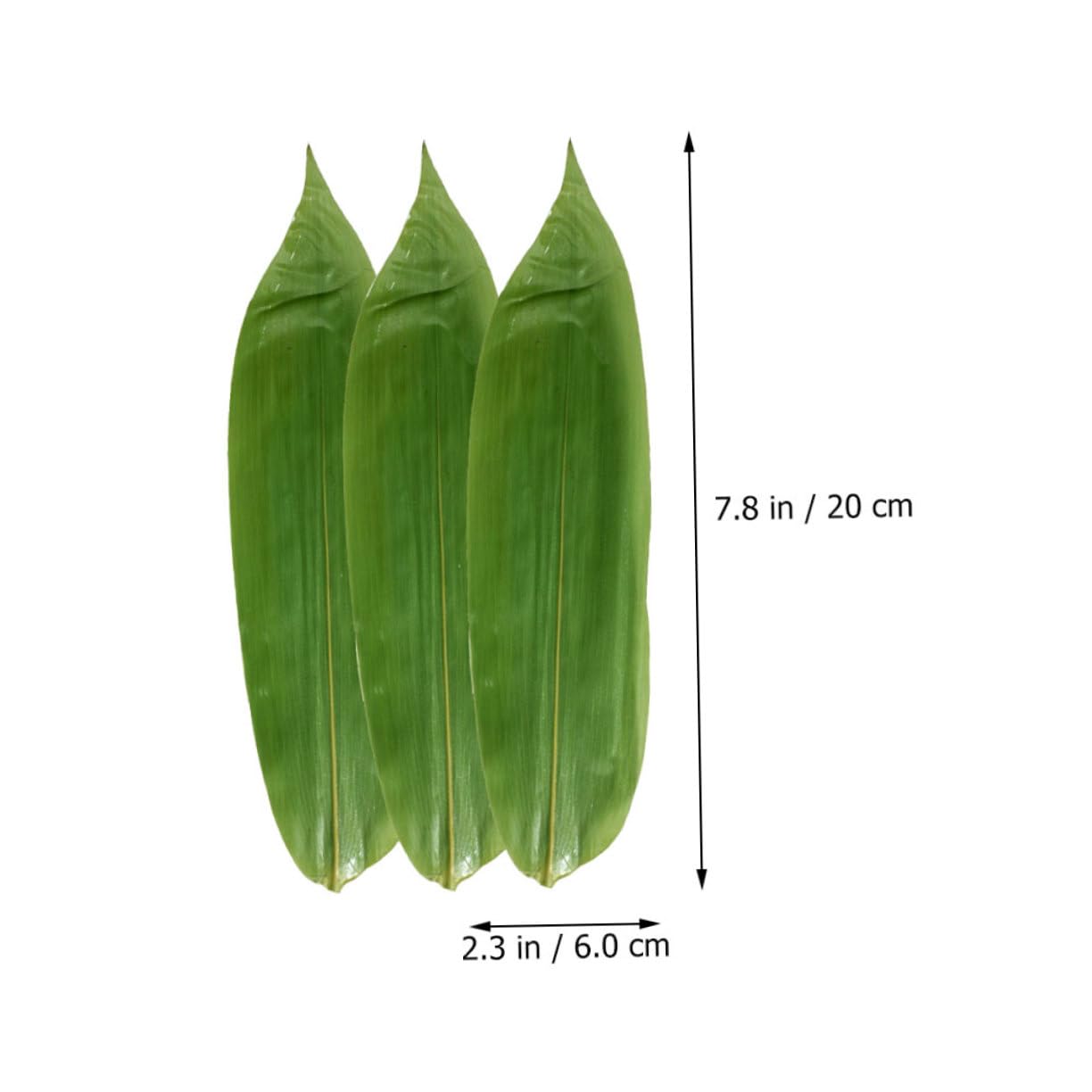 Cabilock 100Pcs Leaves Sushi Plate Ornament Leaves Shape Decor for Sashimi Sushi Presentation Natural Material Enhances Food Presentation