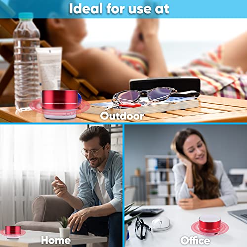 Portable Wireless Bt Streaming Mini Speaker, Support Micro Sd Or Tf Cards/Usb Flash Driver/Line-In For Mp3 Songs, Compatible With Audio Output Devices, With 3.5Mm Audio Interface, Vigorous Bass #TOP6