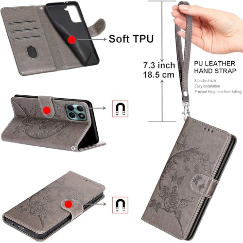 Coque Samsung Galaxy A15 5G étui en cuir synthétique de qualité supérieure en relief - 4