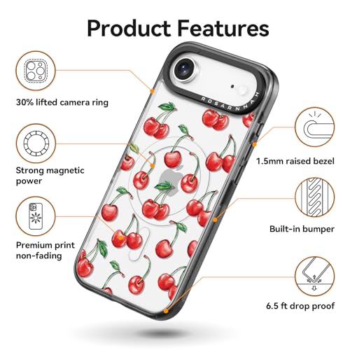 Coque iPhone 17 Air durable Rosarnnah de haute qualité antichoc - 6
