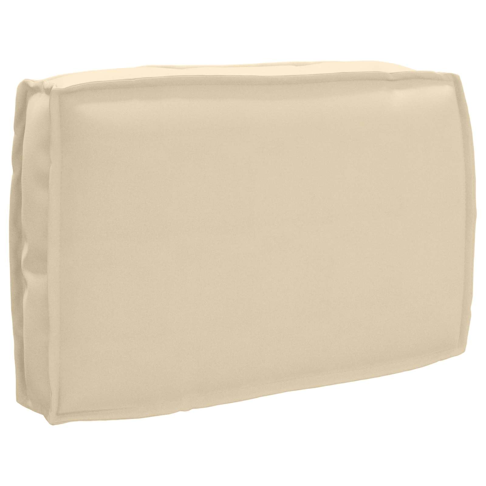 Coussin en tissu Oxford beige 60x40 cm, l'excellence pour votre terrasse