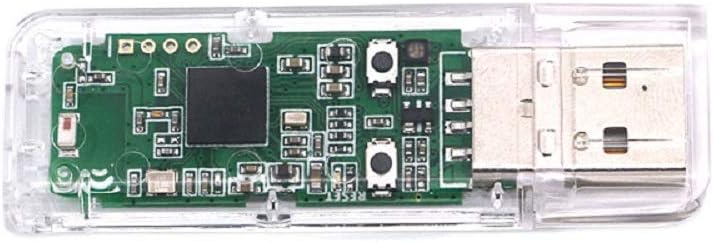 Taidacent nRF52840 USB Dongle Bluetooth Low Energy Desktop nRF Connect Bluetooth 5.0 Dongle with Shell Low-Cost BLE Debugging Tool can be BLE Protocol Analysis Tool (Dongle)