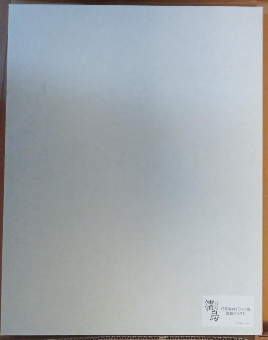 Amazon.co.jp: 杉菜水姫 Innocent Grey イ 展 濡鳥 複製原画 : おもちゃ