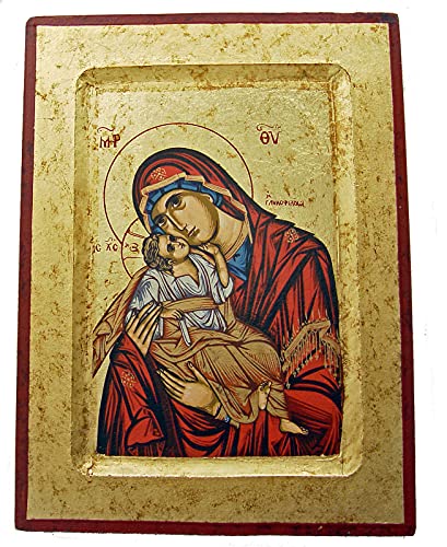 Icône de Madonna sérigraphié : illuminez votre coin prière et salon