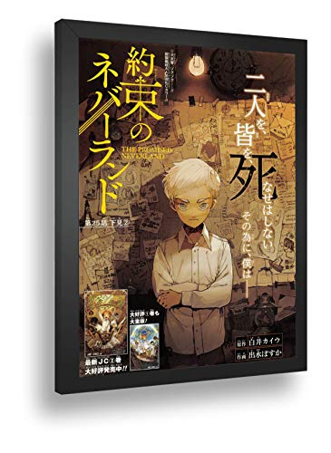 Quadro Decorativo Poster Anime Promised Neverland Chapter
