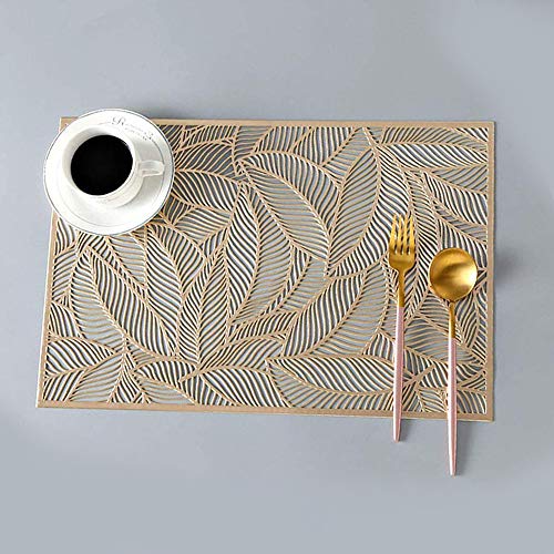 Set di 2 tovagliette vuote in PVC, per tavolo da