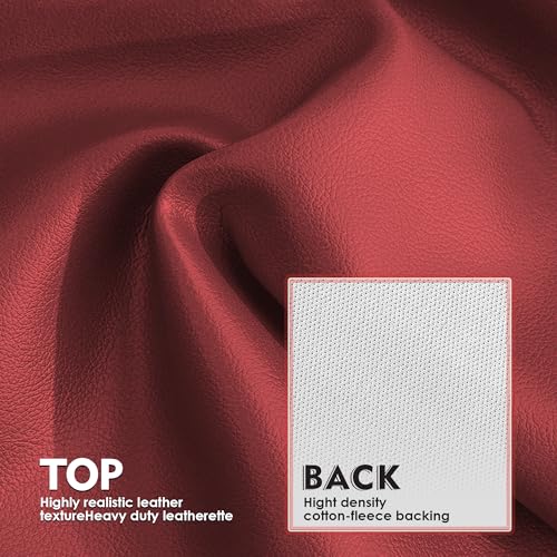 K-Musculo Pool Table Cover, Heavy Duty Leatherette Billiard Table Cover, Waterproof and Tearproof, 6.5/7/ 7.5/8/ 8.5/9 Feet Fitted Burgundy-7.5FT by K-Musculo - Used condition - Image 2