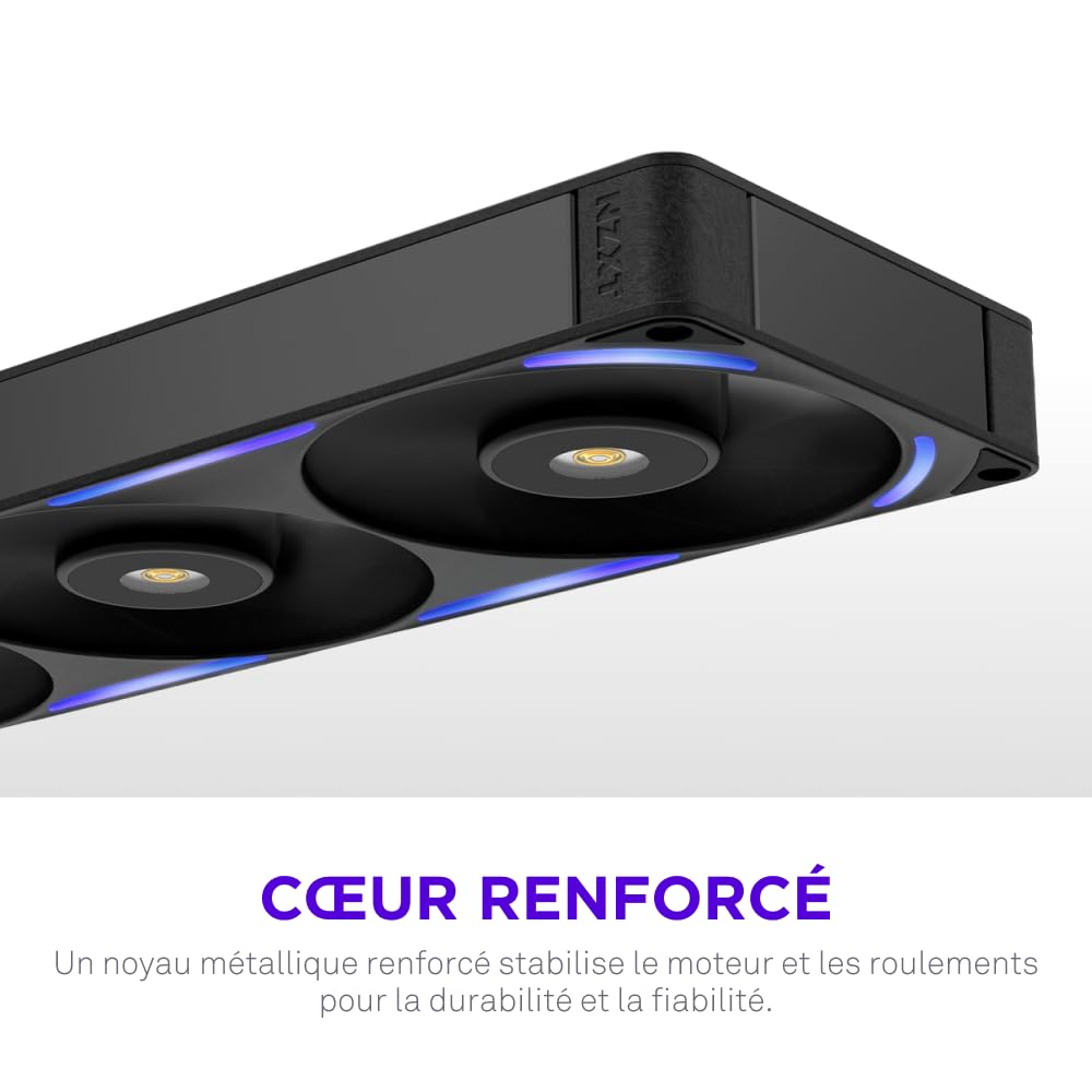 NZXT F360X - Ventilateur monobloc 360mm PWM RGB Performance - Noir