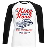  Teesandengines Men\'s Chrysler New Yorker Sedan 1950 Iron Wheels King Black Long Sleeved T-Shirt Size XXLarge