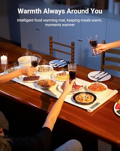 Plateau chauffant électrique pour buffet de fête avec 6 minuteries intégrées - 3