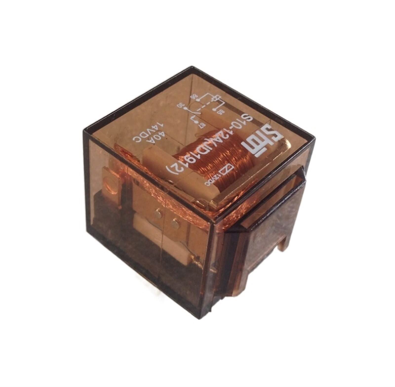 Relais de coupure d'huile JD1912 12V 40A normalement ouvert pour moteur CC