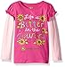 John Deere Baby Girls' Layered Look 2 For Tee, Pink, 2T