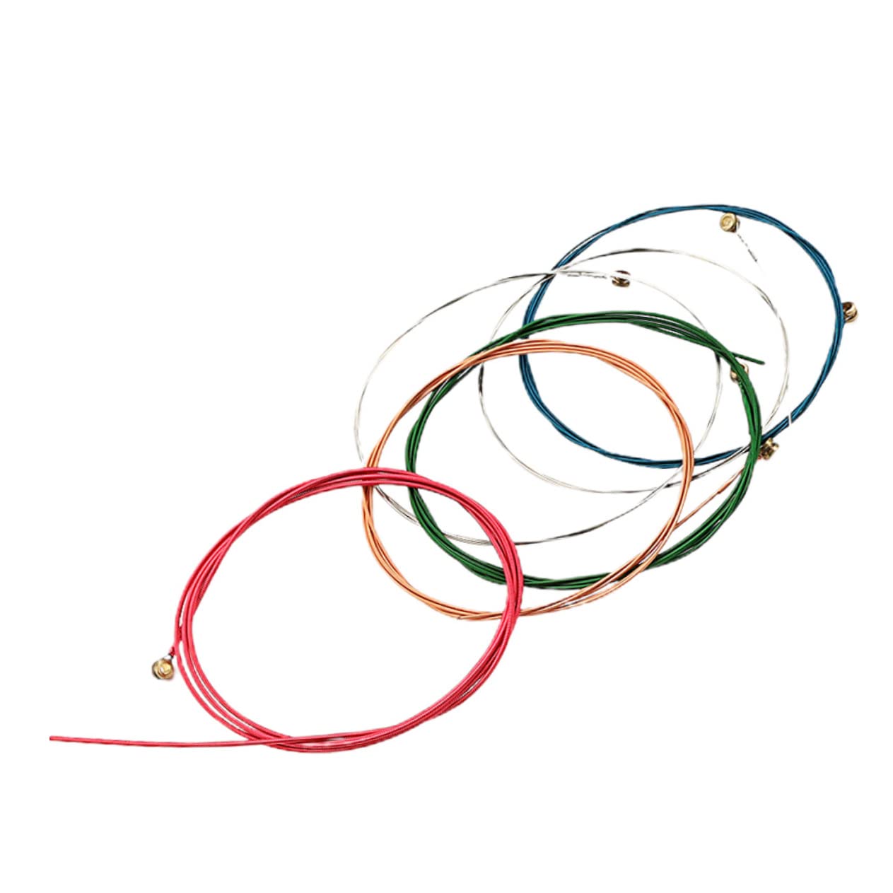 ibasenice 30pezzi Corde Per Chitarra Folk Acciaio Sostituzione Professionale Per Chitarra Acustica Con Tensione Standard e Suoni Eccezionali