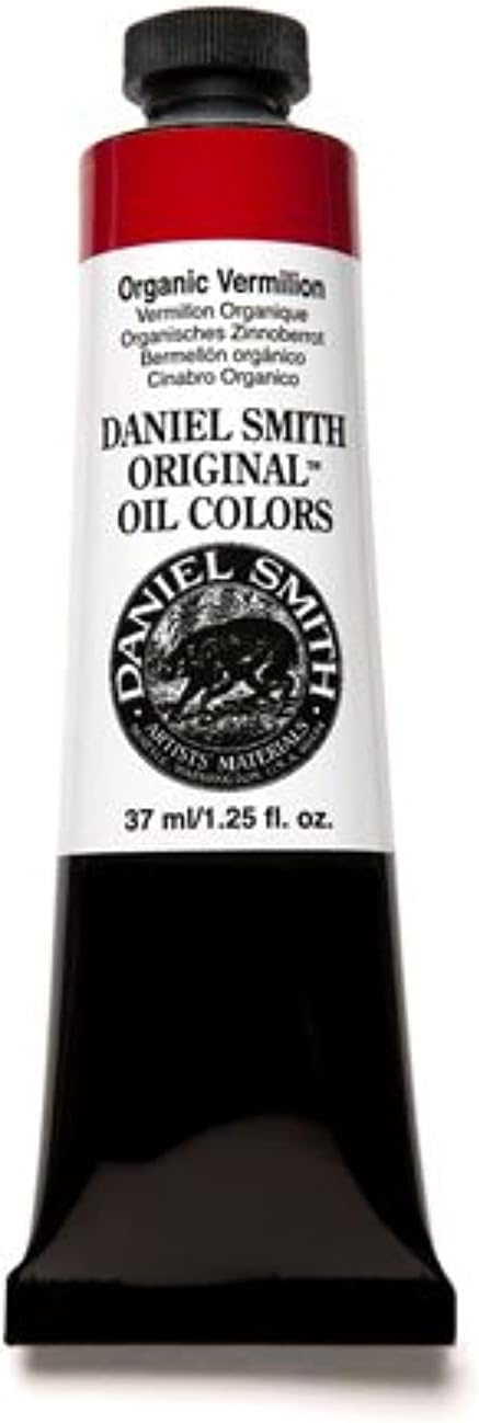 DANIEL SMITH Original Oil Color Paint, 37ml Tube, Cadmium Red Medium Hue, 284300144