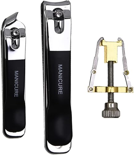 Miniatura 4 de Kit de cortaúñas encarnadas para el cuidado de las uñas de los pies, herramientas de pedicura, acero inoxidable, 12 piezas, juego de manicura, caja