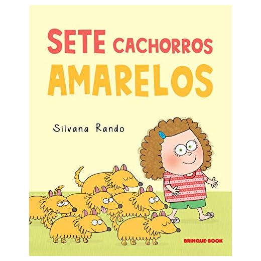 Sete cachorros amarelos