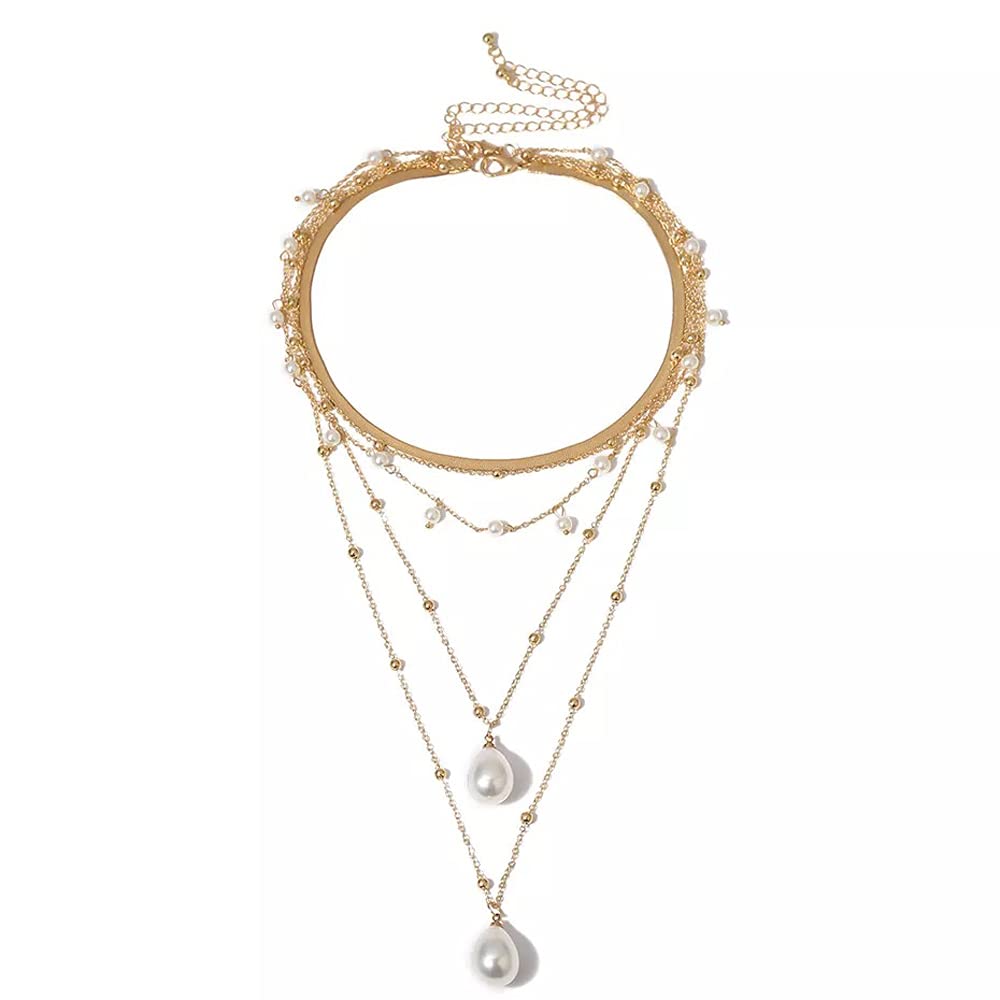 shining diva fashion Latest Stylish Multilayer Metal Chain Pendant Necklace for Women-picture-26