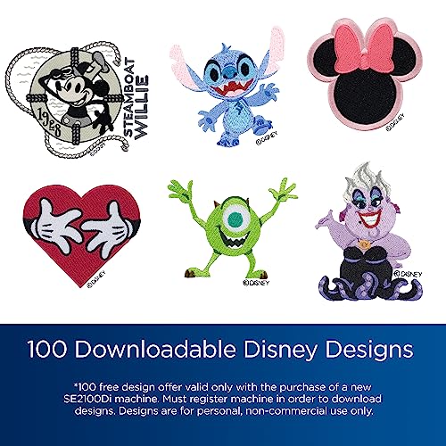 Image of Brother SE2100Di Disney Sewing and Embroidery Machine