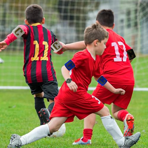 image for Kabcifea 14 Pieces Multiple Colour Captain's Armbands,Soccer Football 