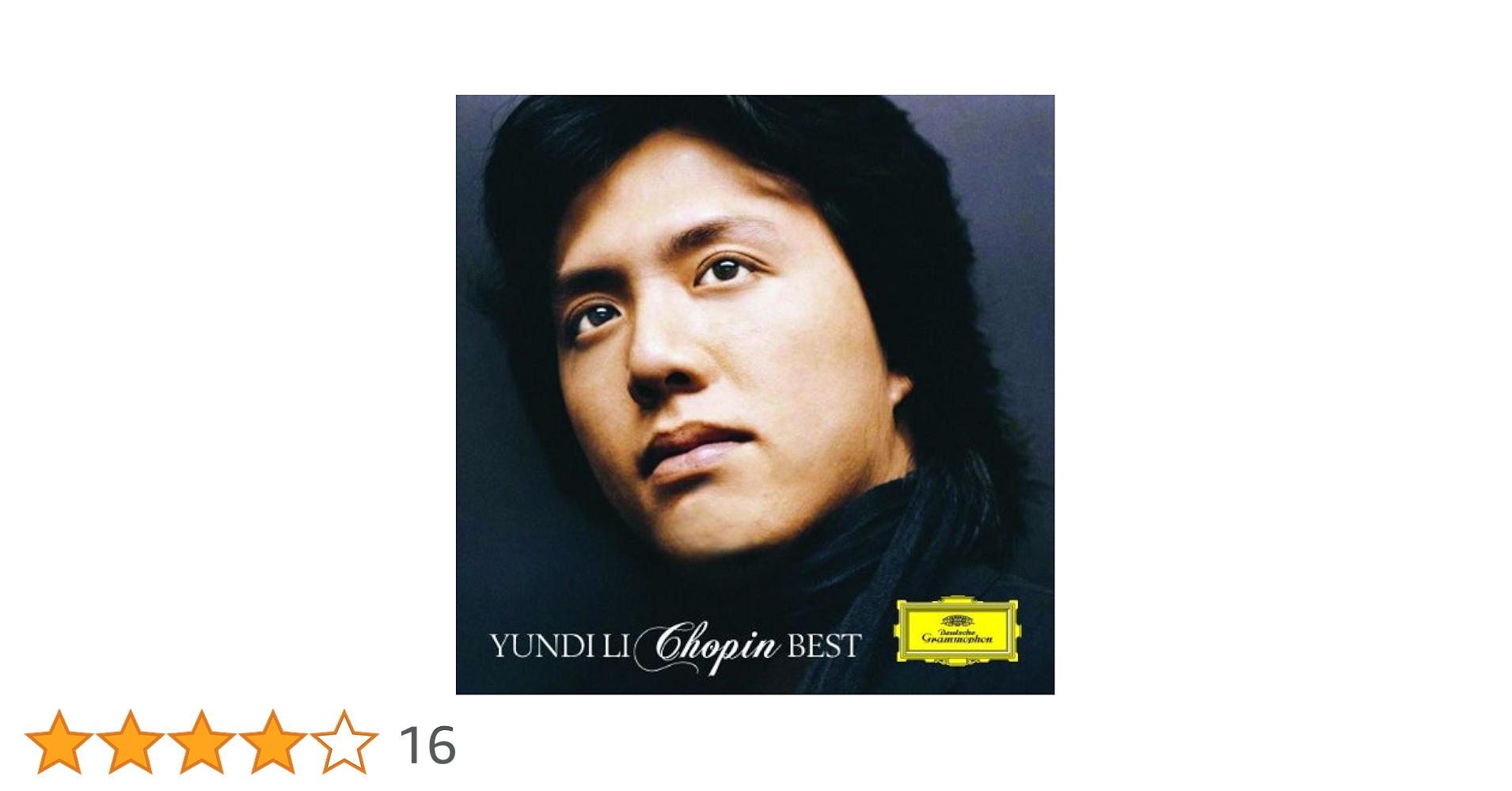 Amazon.co.jp: ユンディ・リ ショパン・ベスト: ミュージック