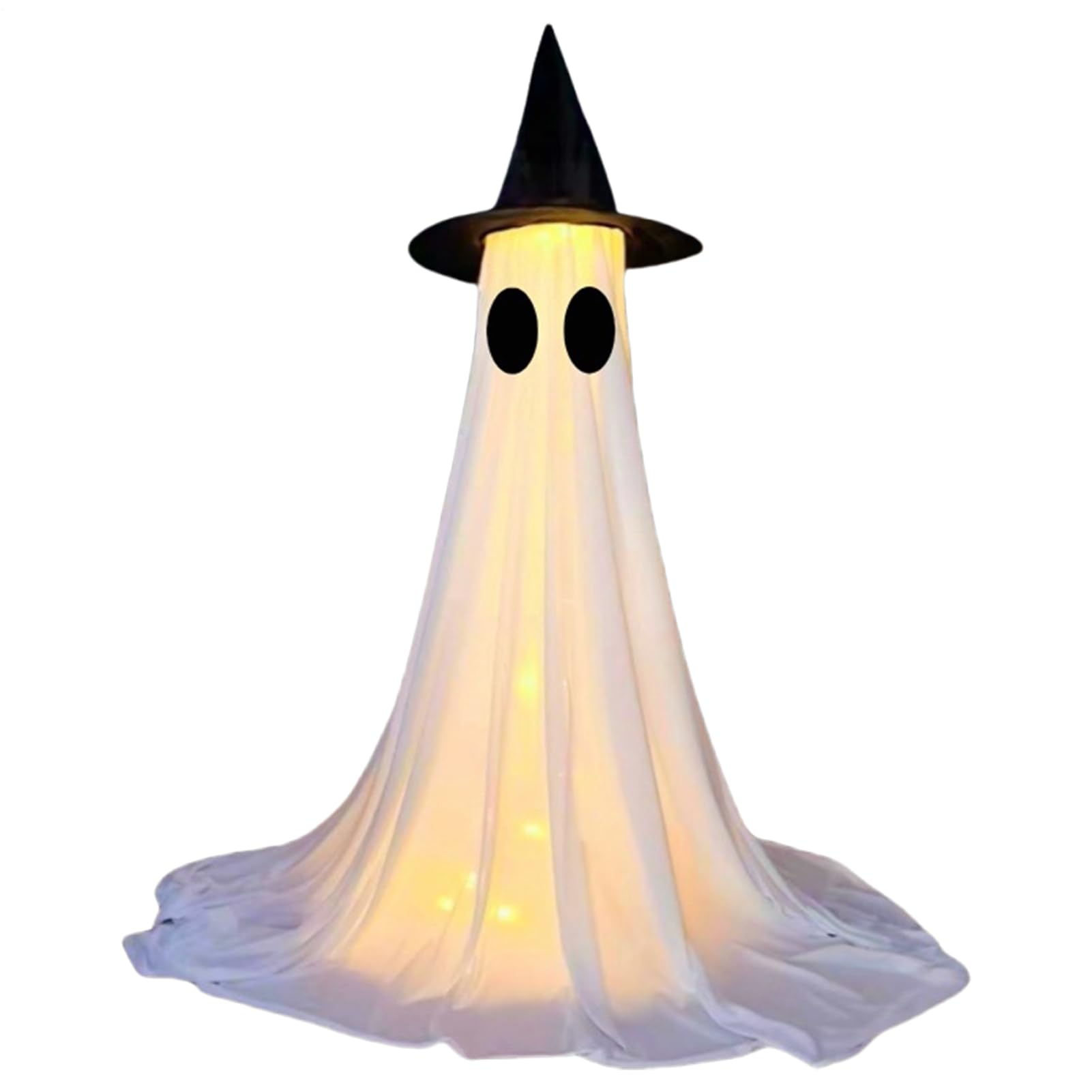 Fantôme lumineux pour décoration extérieure d'Halloween et jardin
