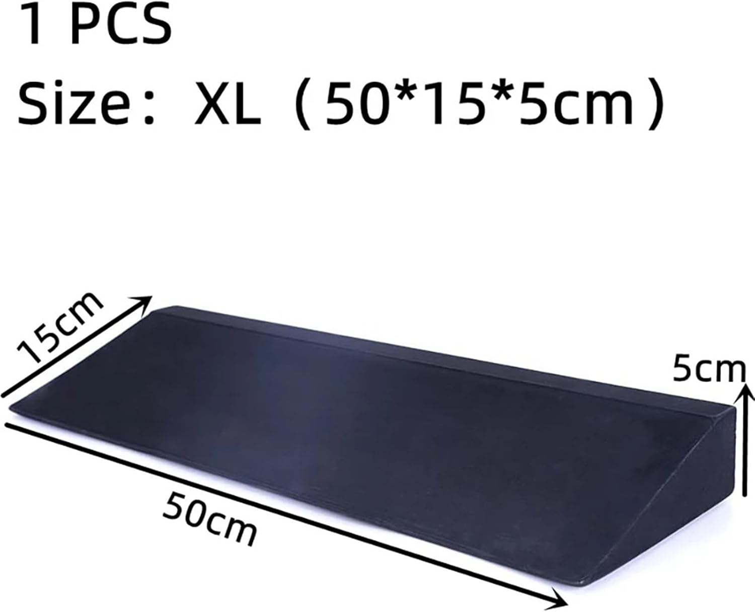 Yoga Wedge Block EVA Yoga Wedge Blocks Squat Slant Board Lightweight Supportive Foot Deadlift Strength Exercise