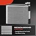 A-Premium Front AC Evaporator Core Compatible with Toyota Echo 2000-2005 1.5L & Scion xA/xB 2004-2006 1.5L