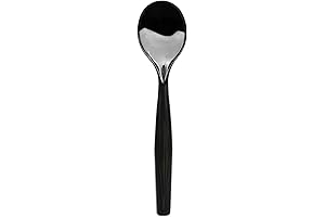 Party Essentials Heavy Duty Disposable Plastic 10" Spoon Utensils