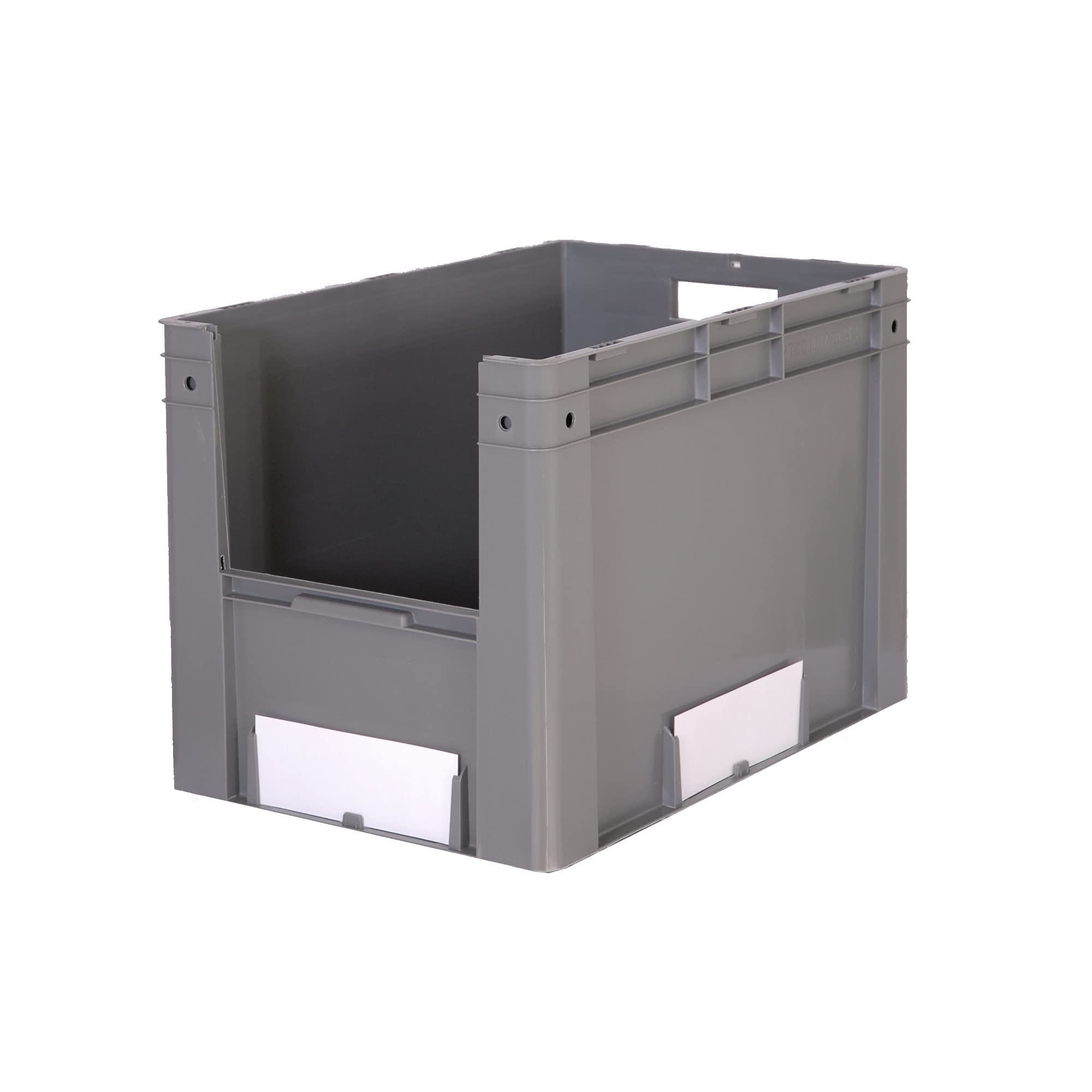 Provost Bac gerbable à ouverture frontale qualité alimentaire gris 81L - 60 x 40 x 42cm