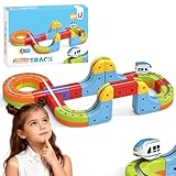 YESHIN Kit de train électrique Clickrail   Kit de trains magiques   Kit de train, avec défense de la gravité   Disposition 3D   Cadeau électrique pour enfants