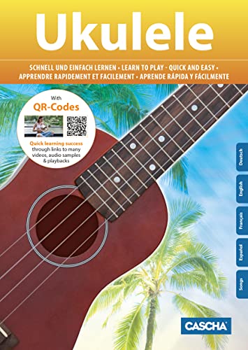 CASCHA Sopran Ukulélé pour enfants et adultes I Kit de démarrage avec 3 médiators et livret d’apprentissage avec code QR… - Les Beatles, Paul McCartney, John Lennon, RIngo Starr, George Harrison CASCHA Sopran Ukulélé pour enfants et adultes I Kit de démarrage avec 3 médiators et livret d'apprentissage avec code QR… – Image 4