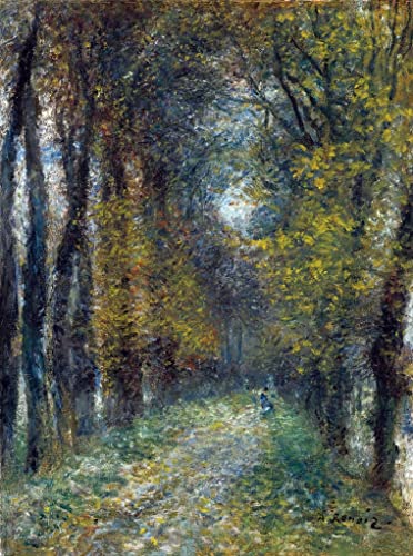 Toile Renoir L'Allée Couverte pour habiller et décorer un grand salon