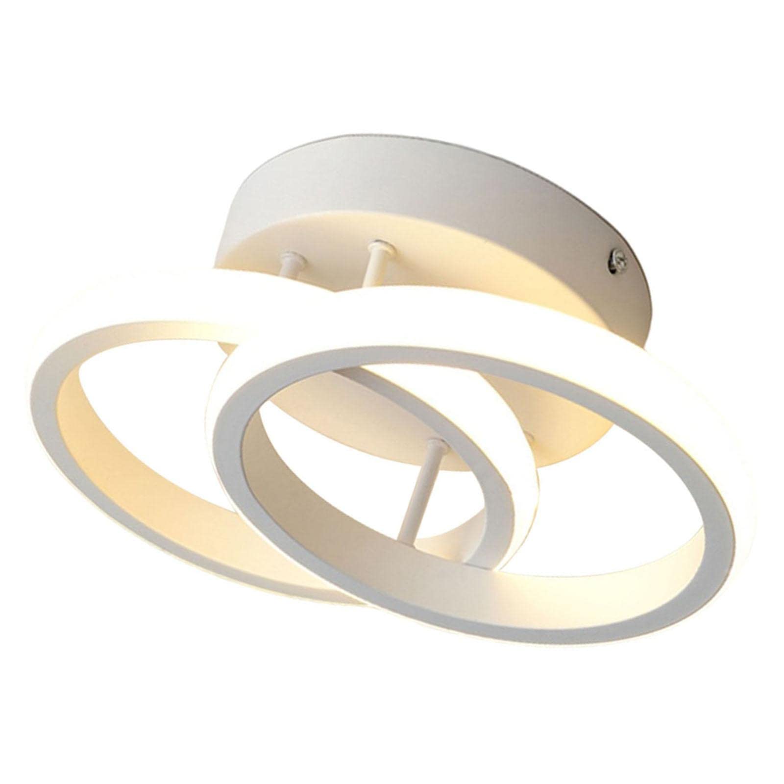 Enakshi® Nordic LED Ceiling Light 18W, 110V Aluminum for Bathroom Bedroom Hotel A Warm Light|Home & Garden | Lamps, Lighting & Ceiling Fans | Chandeliers & Ceiling Fixtures-image-32