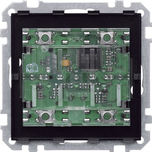 Preisvergleich Produktbild Merten 626299 KNX-Tastermodul 2fach, System Fläche
