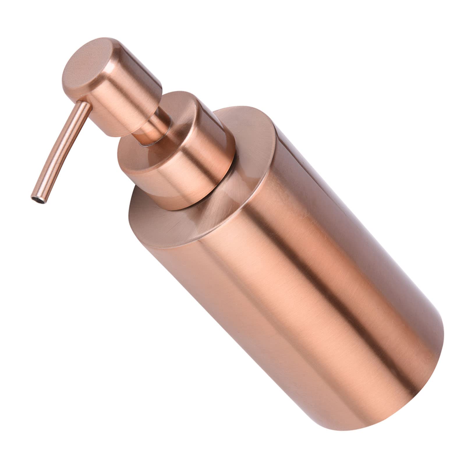 Znakomity Dozownik Płynu ze Stali Nierdzewnej, Dozownik Mydła ze Stali Nierdzewnej z pompką Easy Press do Płynu do Mycia naczyń (250ml)