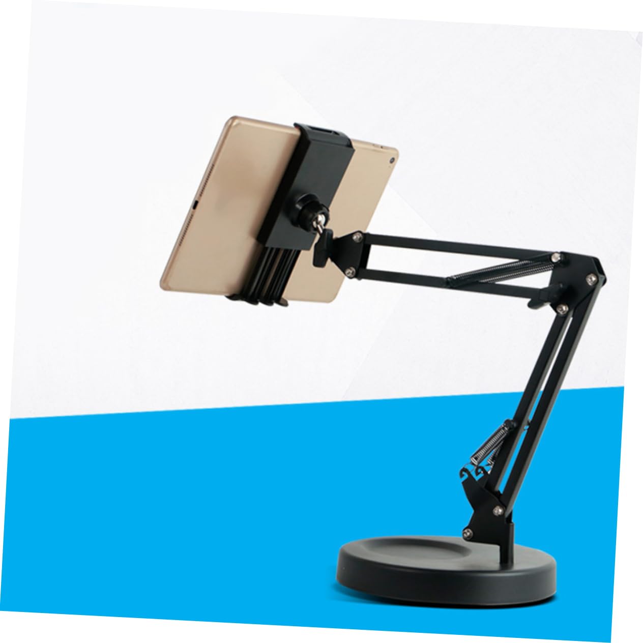SHINEOFI Soporte para Teléfono Móvil de Metal con Brazo de Suspensión para Escritorio para Fotografía y Vídeo Compatible con Teléfono Móvil y Tableta Soporte de Brazo de Suspensión