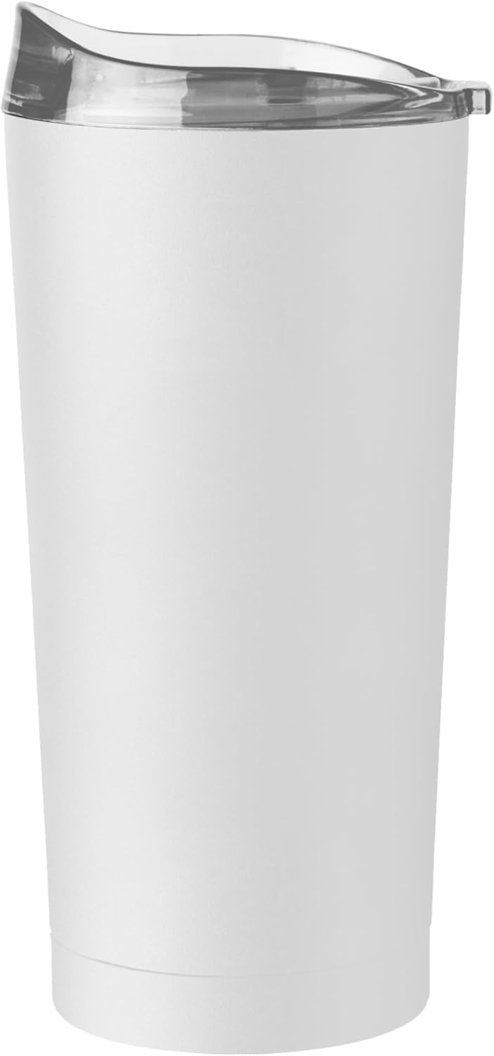 Logo Brands Alabama 20oz White Etch Powder Coat Tumbler - Image 2