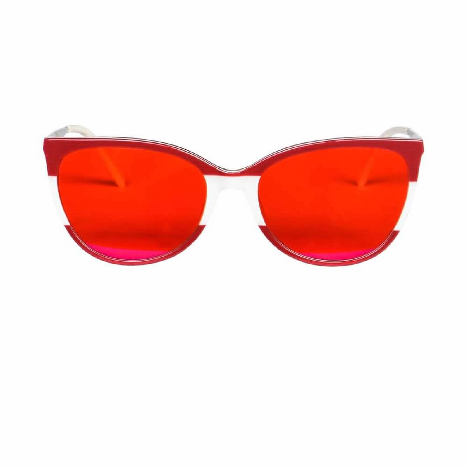 Okulary z filtrem niebieskiego światła damskie czerwone soczewki dobry sen eliminują zmęczenie oczu okulary pomarańczowe niebieskie okulary blokujące - AM66CRED, C5, czerwony obiektyw