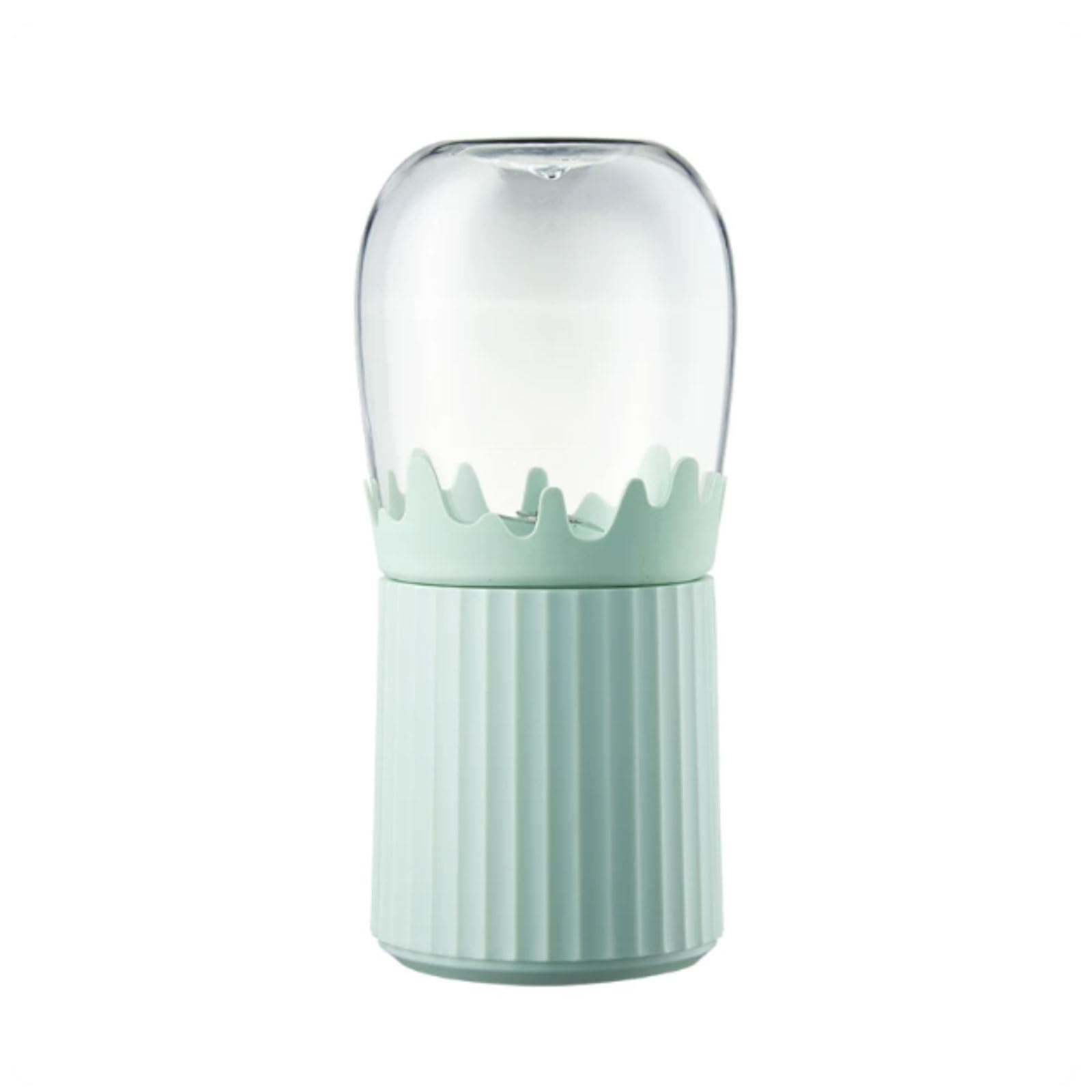 Inalámbrico Licuadora portátil de plástico, minilicuadora eléctrica recargable de 4 cuchillas for batidos y batidos, zumo de 300ml/14oz alta eficiencia