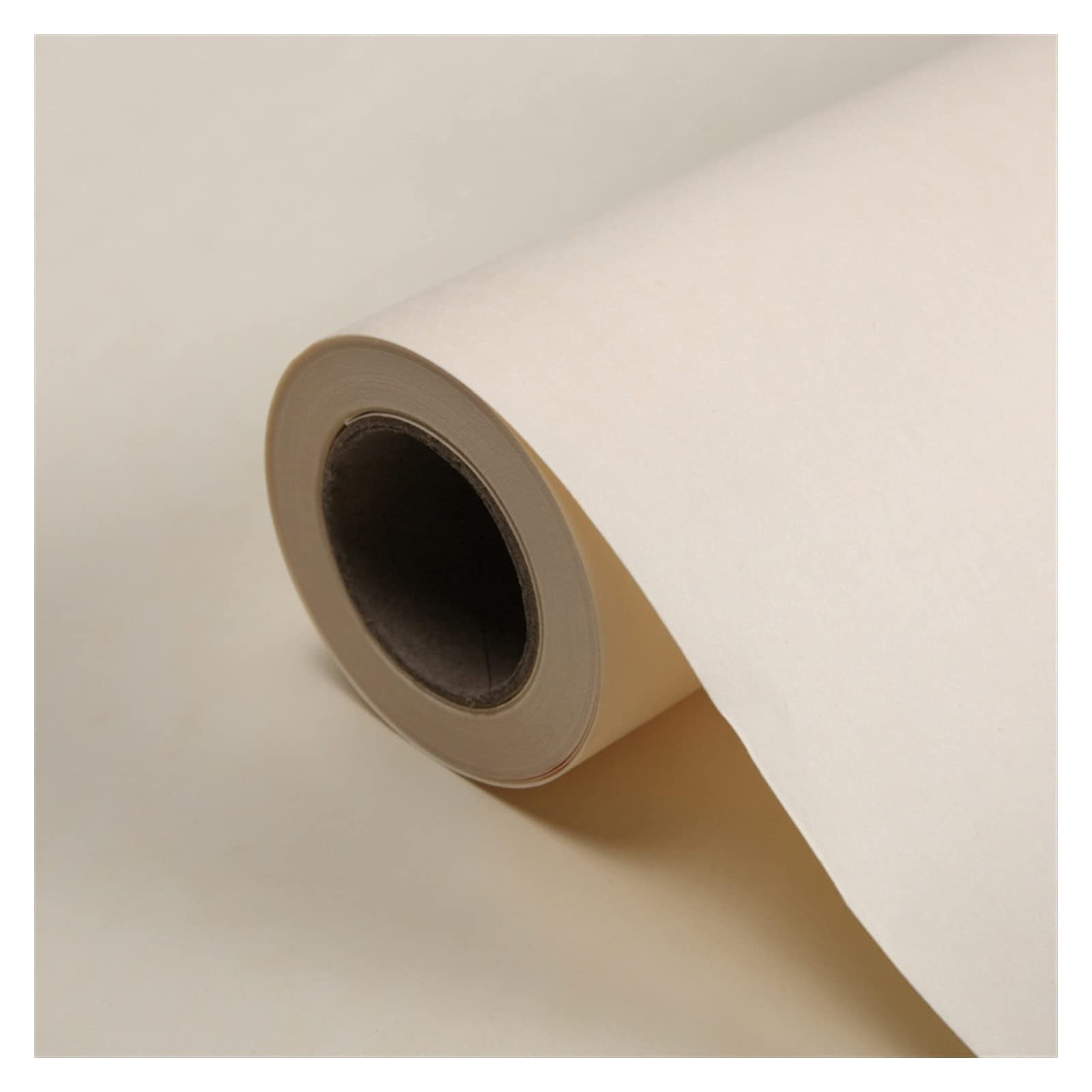Papier do pakowania w rolce, 58 cm x 8 jardów Rolka Jednolity kolor Kwiatowy prezent Papier pakowy Bukiet Materiały do ​​pakowania Rolka(C2)