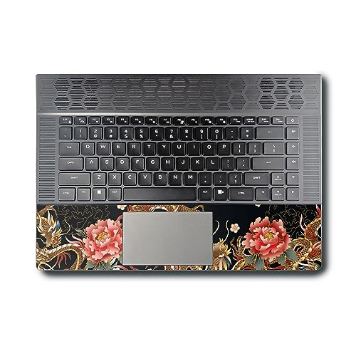 Image of MightySkins Skin Compatible with Alienware X16 R1 (2023) Full Wrap Kit - Stitch Dragons | Protective, Durable, and Unique Vinyl Decal wrap Cover | Easy to Apply & Change Styles | Made in The USA