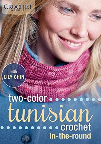 Two-Color Tunisian Crochet In-The-Round