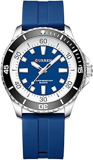 RNONDRY Classic Watches for Men Luxury Silicone Strap Military Army Sports Watch Analog Watch Men Luminous Waterproof Watches