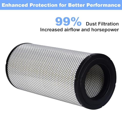 GETOPAUTO AF25247 P534816 Engine air filter Compatible with Freightliners, Western Star 4900, Peterbilt & KW trucks Replaces LAF4816, RS3539, CA8180, DNP534816, 1842427, Wix 46843 by GETOPAUTO - Used condition - Image 3