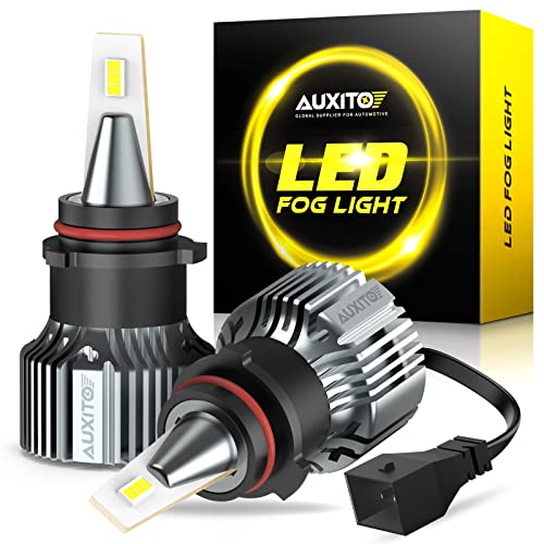 AUXITO PSX26W LED Fog Light 6000LM 30W Super Bright 12278 Fog Light Replacement 6500K Cool White H28W Fog Bulbs for Cars Trucks