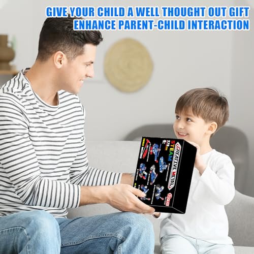 Stem Building Toys for Boys Age 8-12,Police Toys 6 Mini Metal Model Set for Kids,Erector Set for Boys Age 8-12,Assembly Science Kit Educational Gifts For Kids 8 9 10 11 12-16 Years Old(279 Pieces) - Image 7