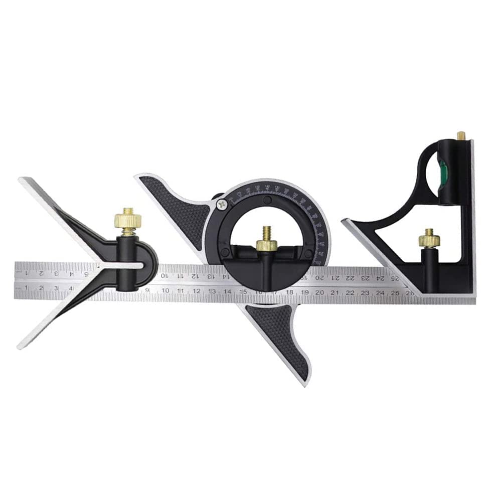 Mass Pro Right Angle Tool Stainless Steel Angle Scale Try Square Professional Combination Square Carpenter Tools for Wood Work Adjustable Sliding Measuring Tool (B0CKRLZ74Z) Amazon Price History, Amazon Price Tracker